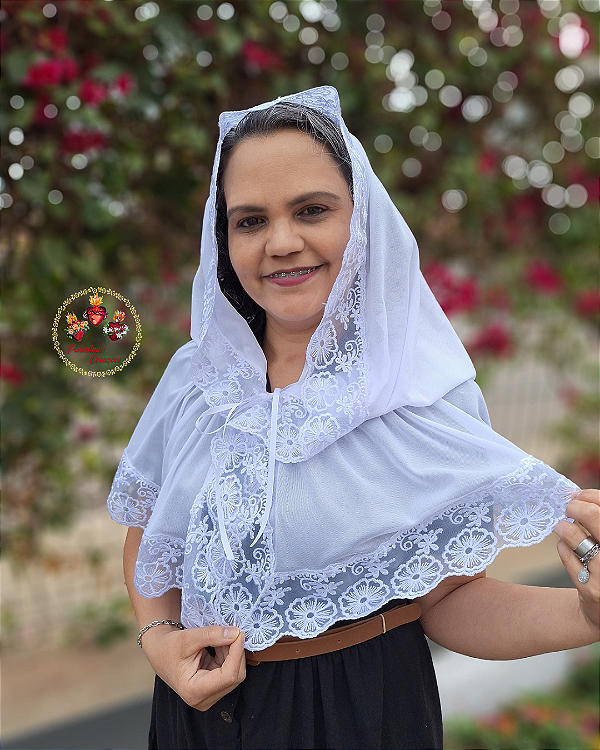 Véu Capuz Santa Teresinha*