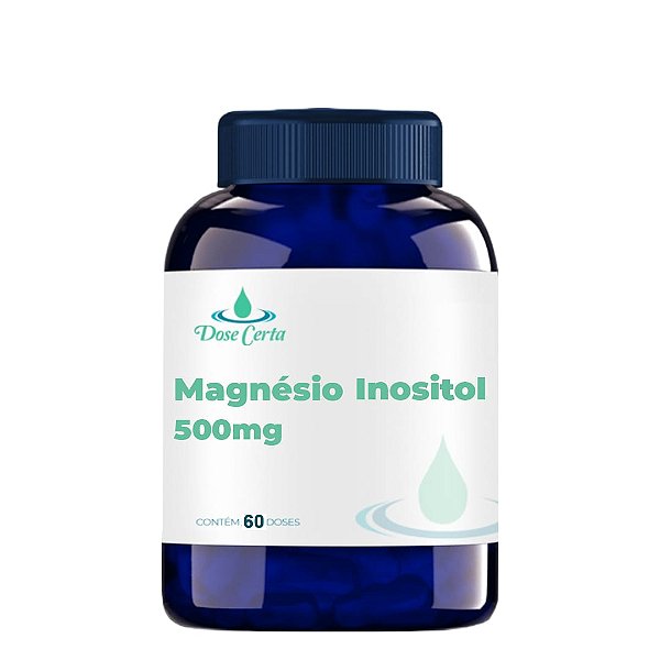 Magnésio Inositol 500mg (60 doses)