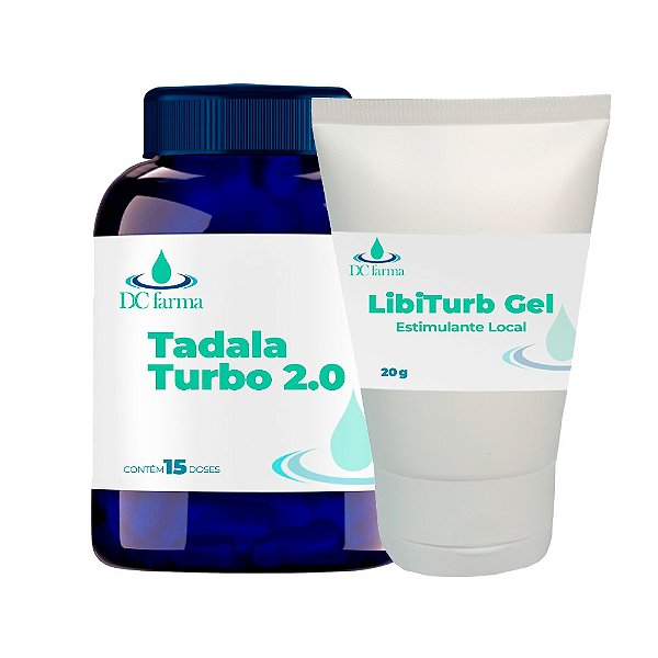 LibiTurb gel estimulante + Tadala Turbo 2.0 cápsula