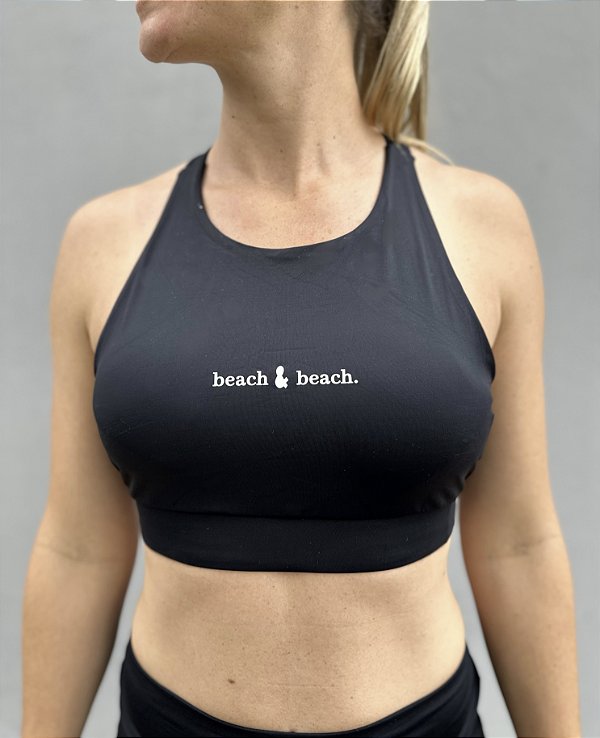 Top cropped preto