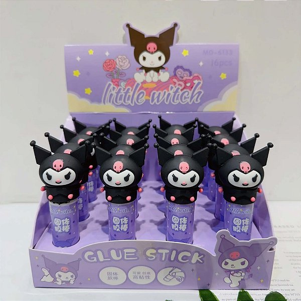 4 COLA BASTÃO KUROMI SANRIO 8g