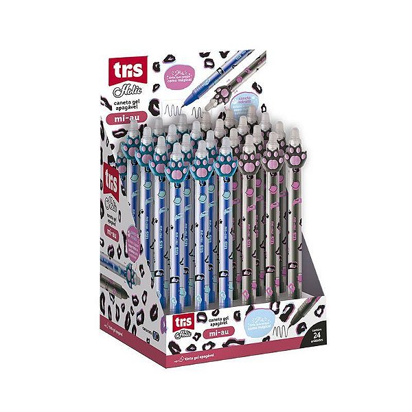 Caneta Gel Apagável Holic Mi-Au - 0.7mm