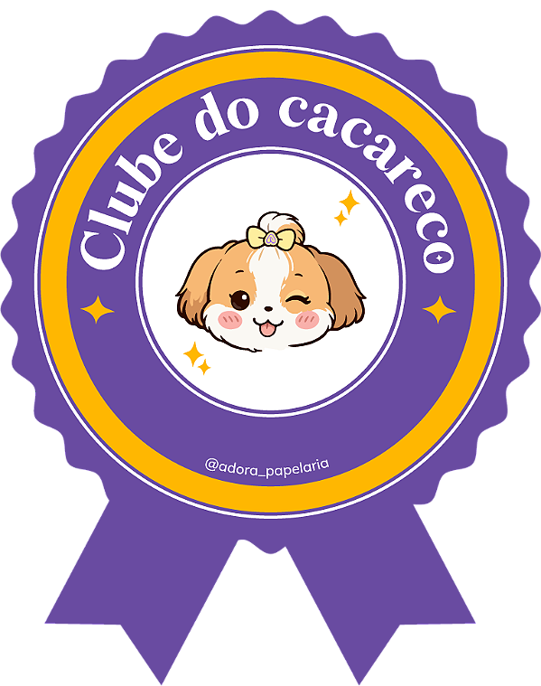 Adesivos, selo do clube do cacareco