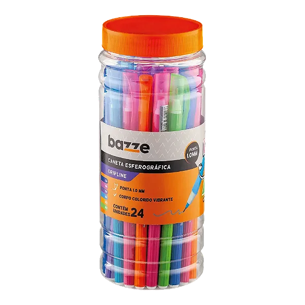 Caneta Esferográfica Gripline - 1.0mm - Bazze