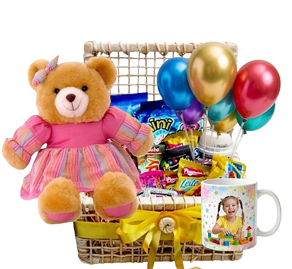 Cesta Infantil Criança Feliz