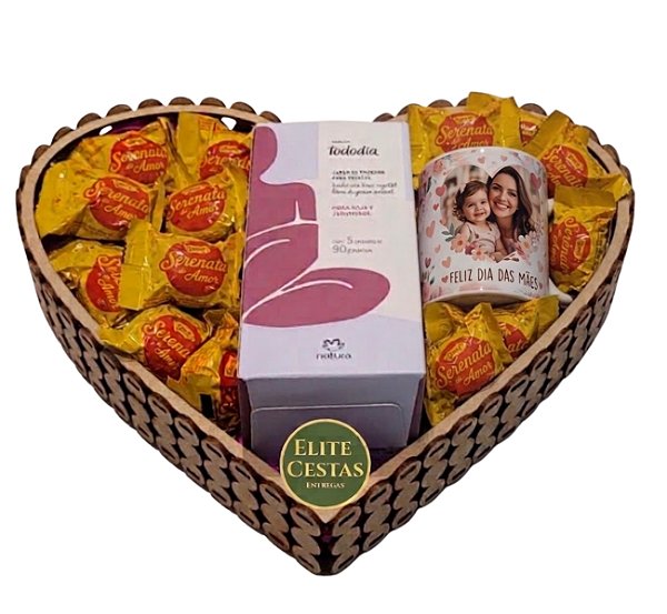 Coração Doce Mamãe Elite