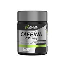 Cafeína 200MG 60 Cápsulas BodyAction