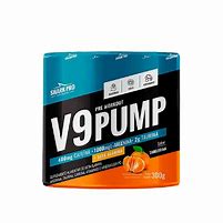V9-PUMP PRE WORKOUT - PRÉ TREINO 300G Tangerina