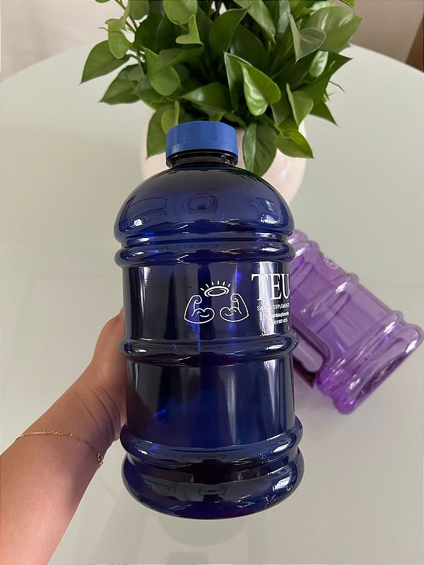 Galão Personalizado 2,2 L Azul Teu Santo Suplemento