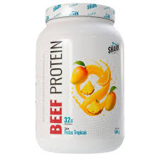 WHEY BEEF PROTEIN FRUTAS TROPICAIS SHARK PRO 900gr