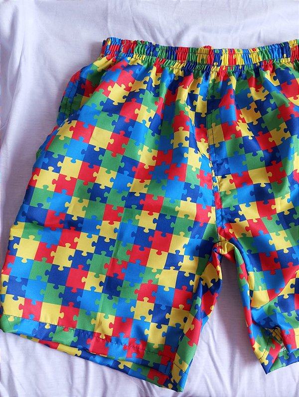 short feminino  adulto e infantil