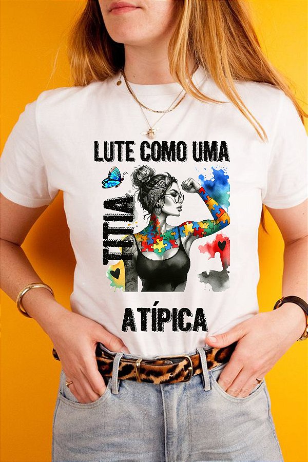 Camisa Autismo Titita Atípica