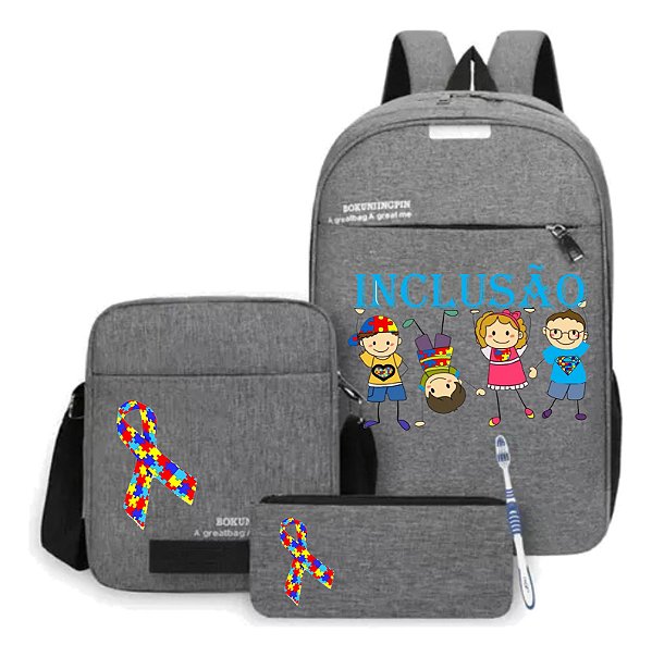 Kit Completo Mochila  AC Brinde um escova 👈