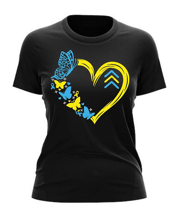 Camisa Amor Síndrome de Down março