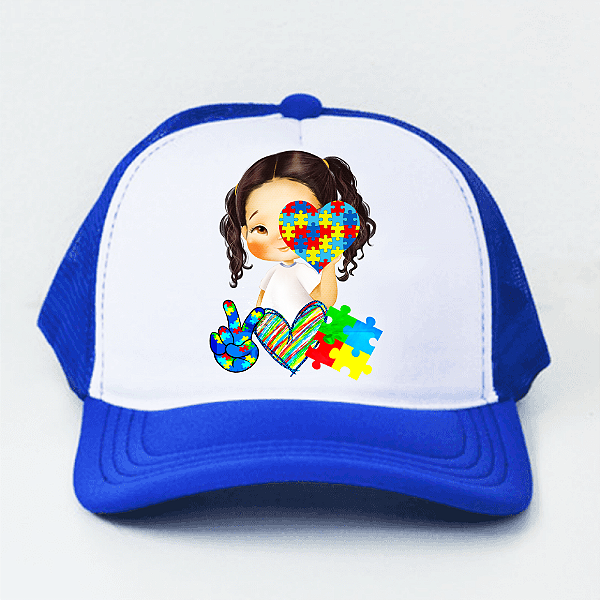 Boné Autismo Azul  A6