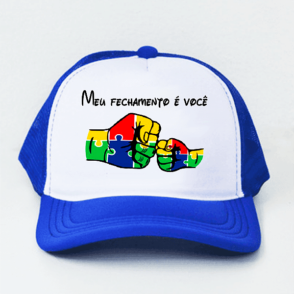 Boné Autismo Azul  A11