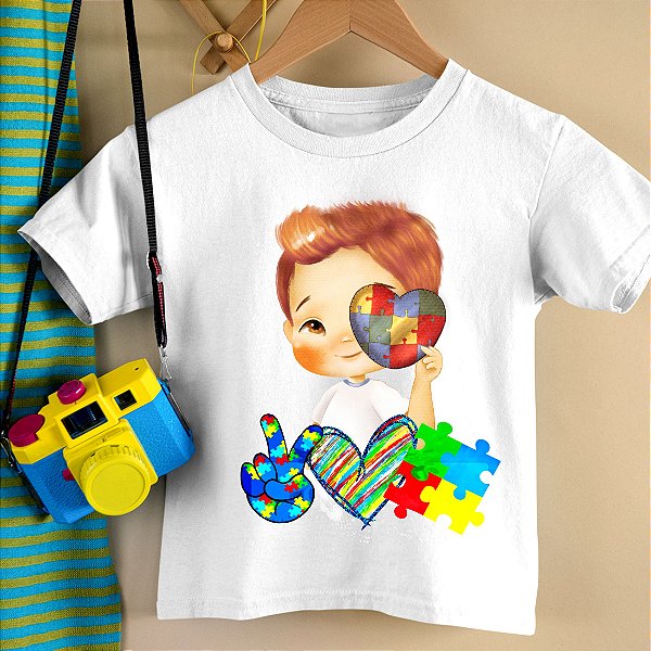 Camisa autismo nao tem cara a1