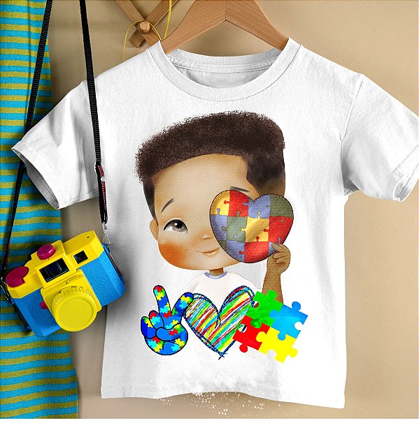 Camisa autismo nao tem cara a3