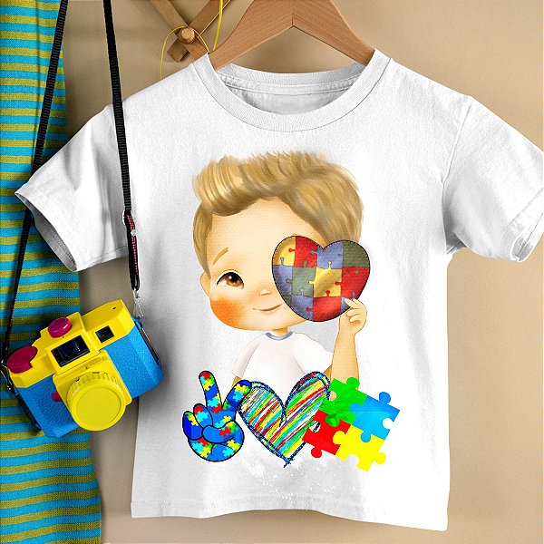 Camisa autismo nao tem cara a4