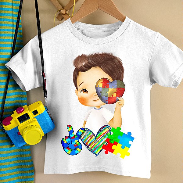 Camisa autismo nao tem cara a5