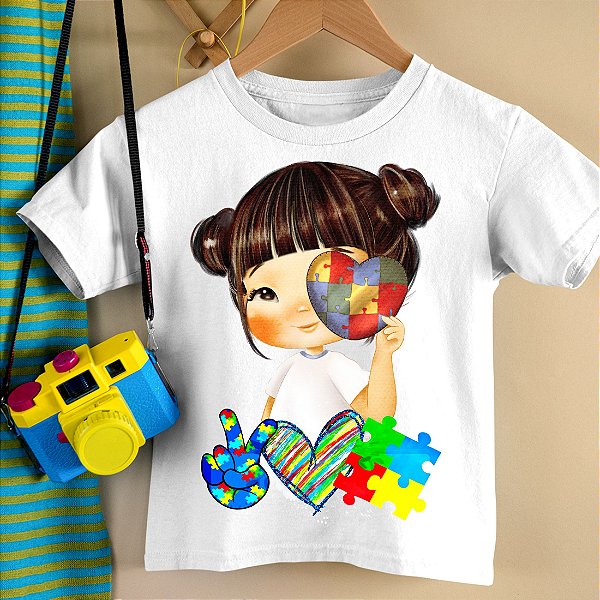 Camisa autismo nao tem cara a 10