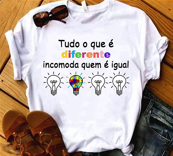 Camisa tudoo que é diferente