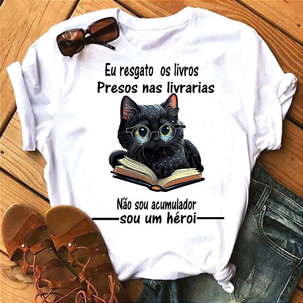 Camisa livros