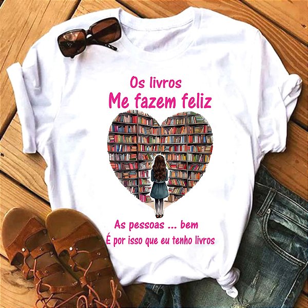 Camisa livros  b1