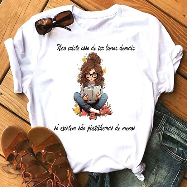 Camisa livros  b3