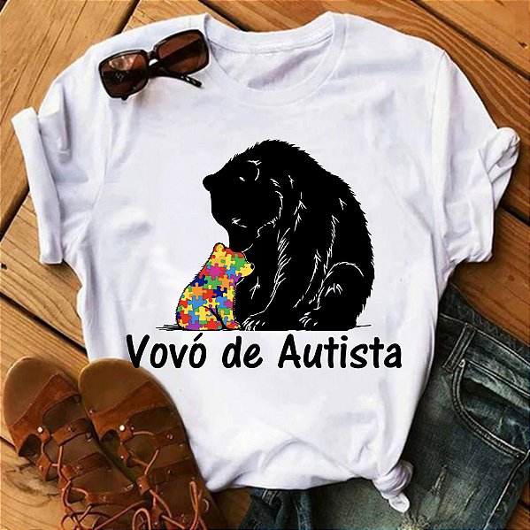 Camisa Autismo vovo B103