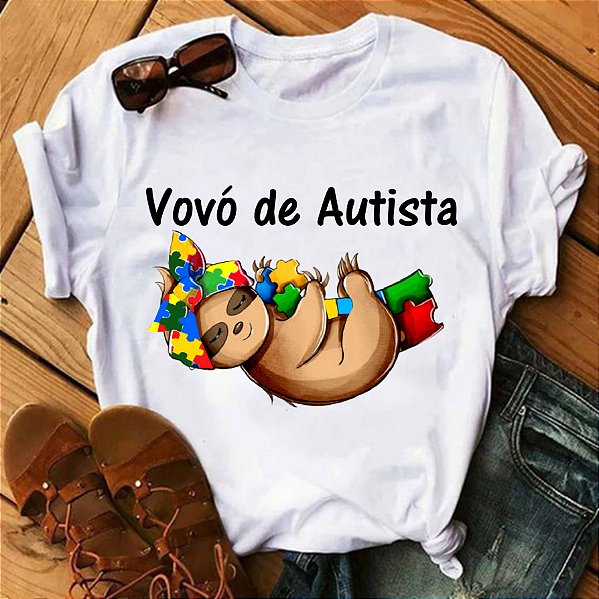 Camisa Autismo vovo B105