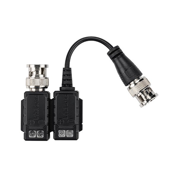 Transformador video balun passivo 1 canal Intelbras VB 500 P G2