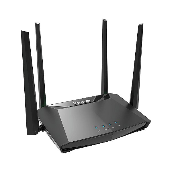 Roteador Wi-Fi 5 Dual Band c/ 4 portas Gigabit -  Intelbras RG 1200