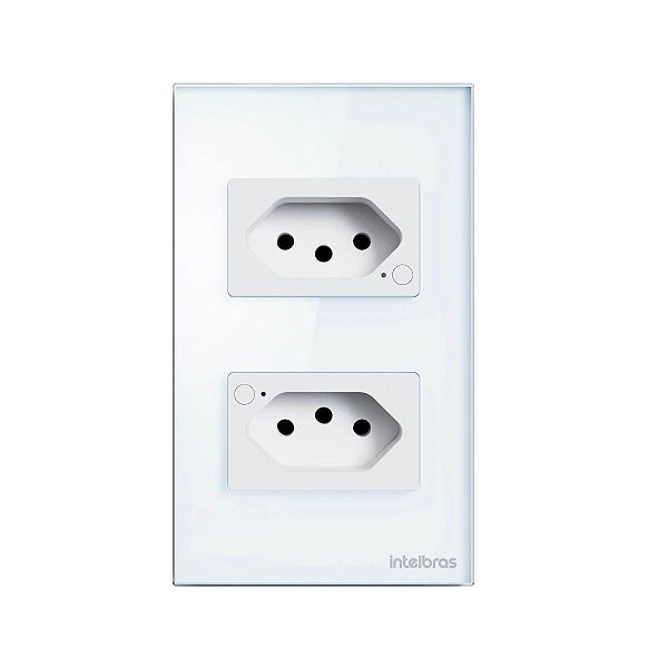 Tomada dupla inteligente Wi-Fi Intelbras ETS 1002