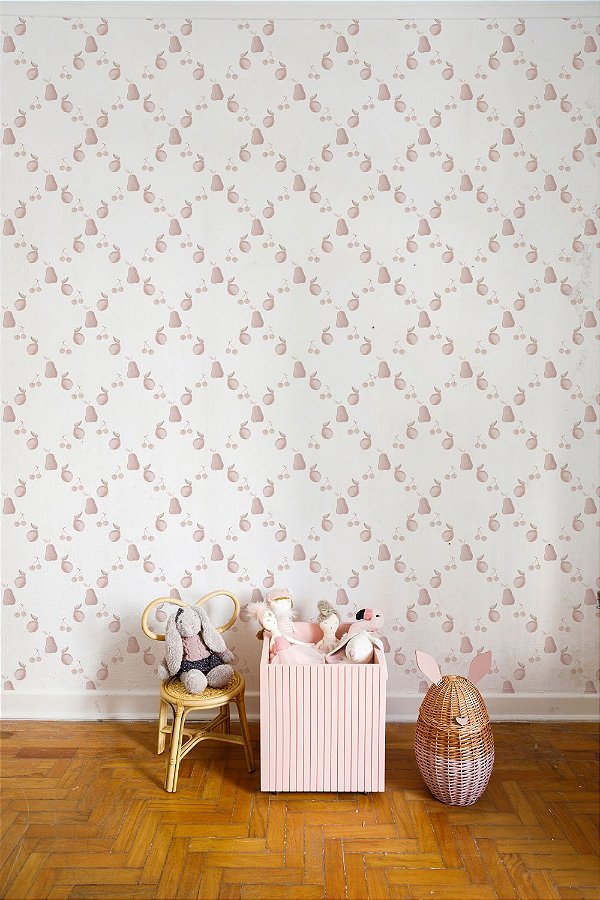 Papel De Parede Frutas Losango