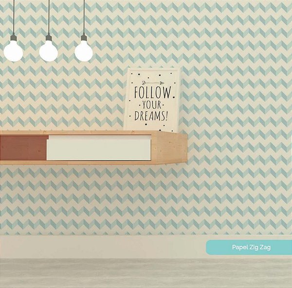 Papel De Parede ZigZag