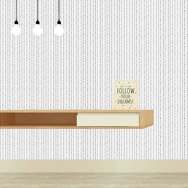 Papel De Parede Linhas e Pontos