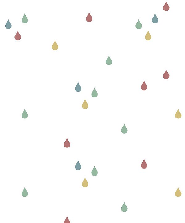 Papel De Parede Gotas Tons Queimados