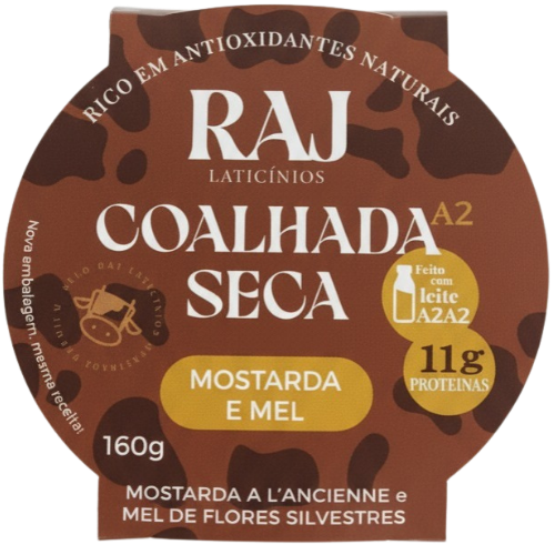 COALHADA SECA COM MOSTARDA E MEL