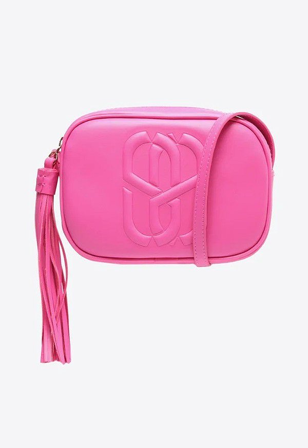 BOLSA SCHUTZ TIRACOLO KATE COURO - ROSA