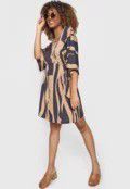 VESTIDO CURTO MARIA FILO - ESTAMPADO