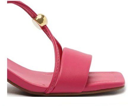 SANDALIA AREZZO SALTO MEDIO - PINK