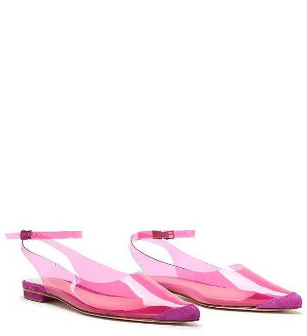 SANDALIA SCHUTZ SLINGBACK VINIL - VIOLETA