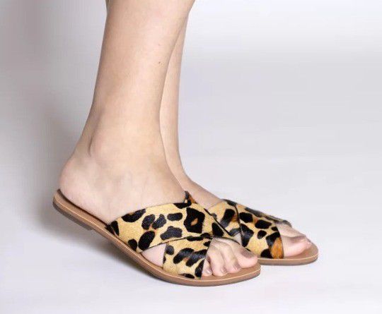 SANDALIA ANACAPRI SALTO RASTEIRO - ANIMAL PRINT
