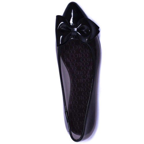 SAPATILHA COLCCI TRANSPARENCIA  - PRETA