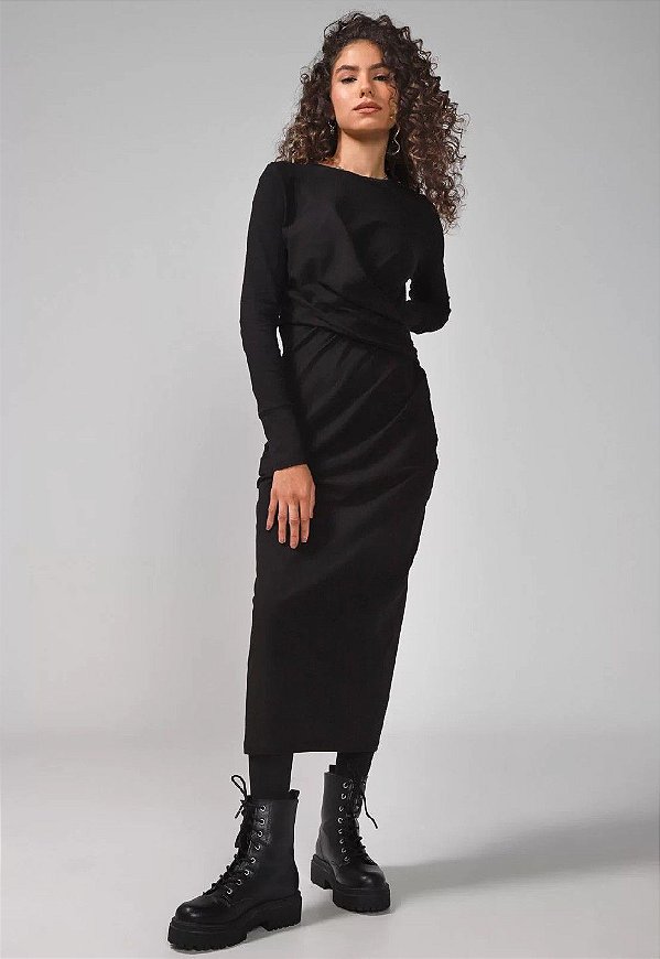 VESTIDO COLCCI - PRETO