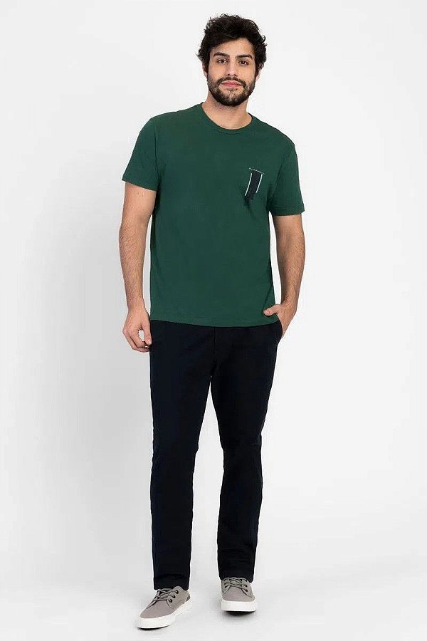 CAMISETA ARAMIS MALHA - VERDE BANDEIRA