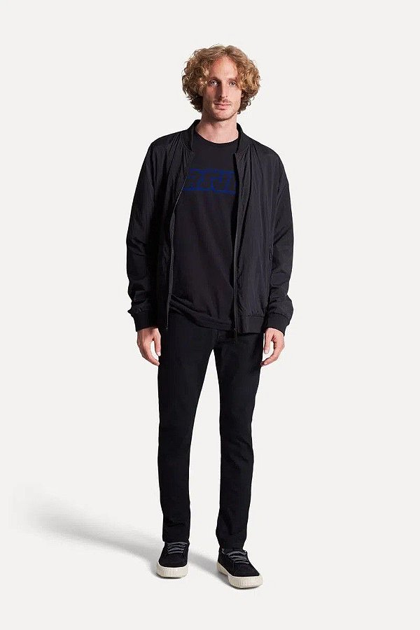 CALCA JEANS RESERVA SKINNY - BLACK