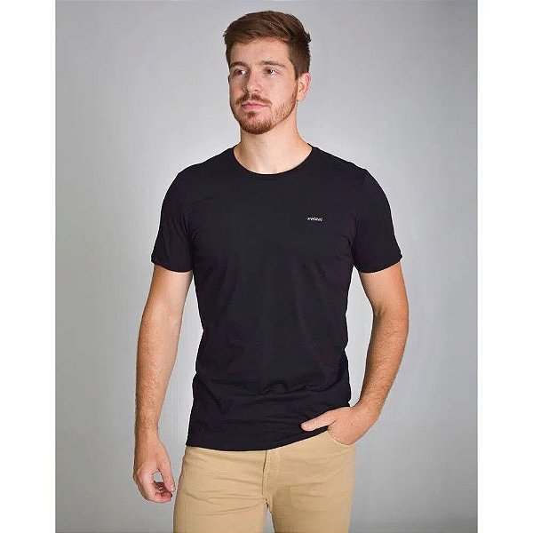 CAMISETA COLCCI SLIM - PRETO