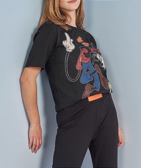 CAMISETA COLCCI - PRETO